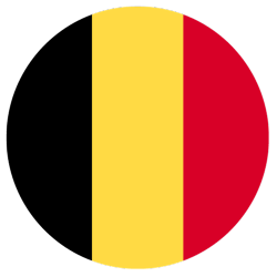 belgium red and yellow flag
