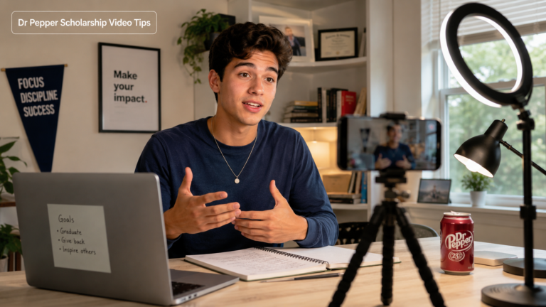 Dr Pepper Scholarship video
