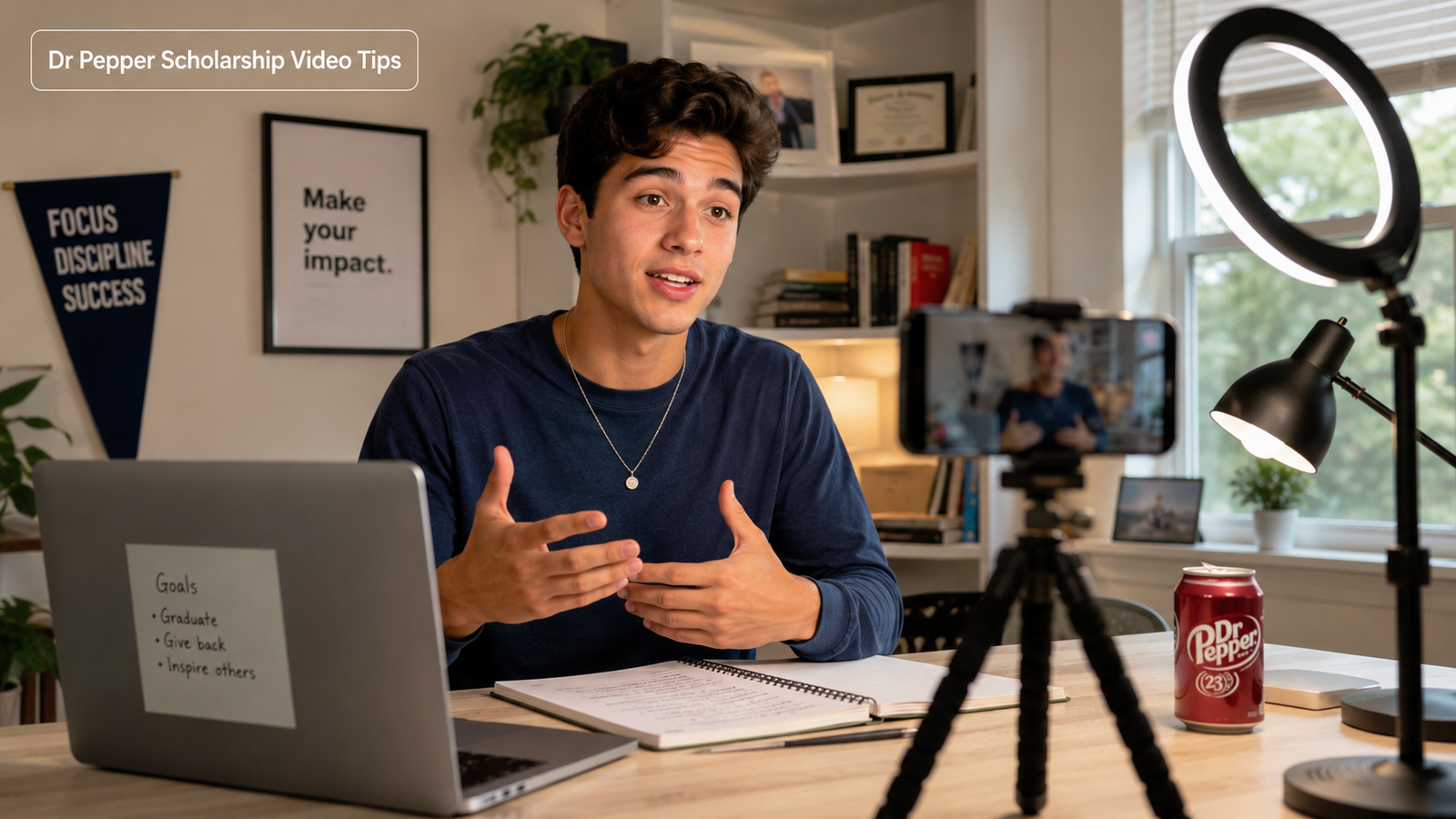 Dr Pepper Scholarship video