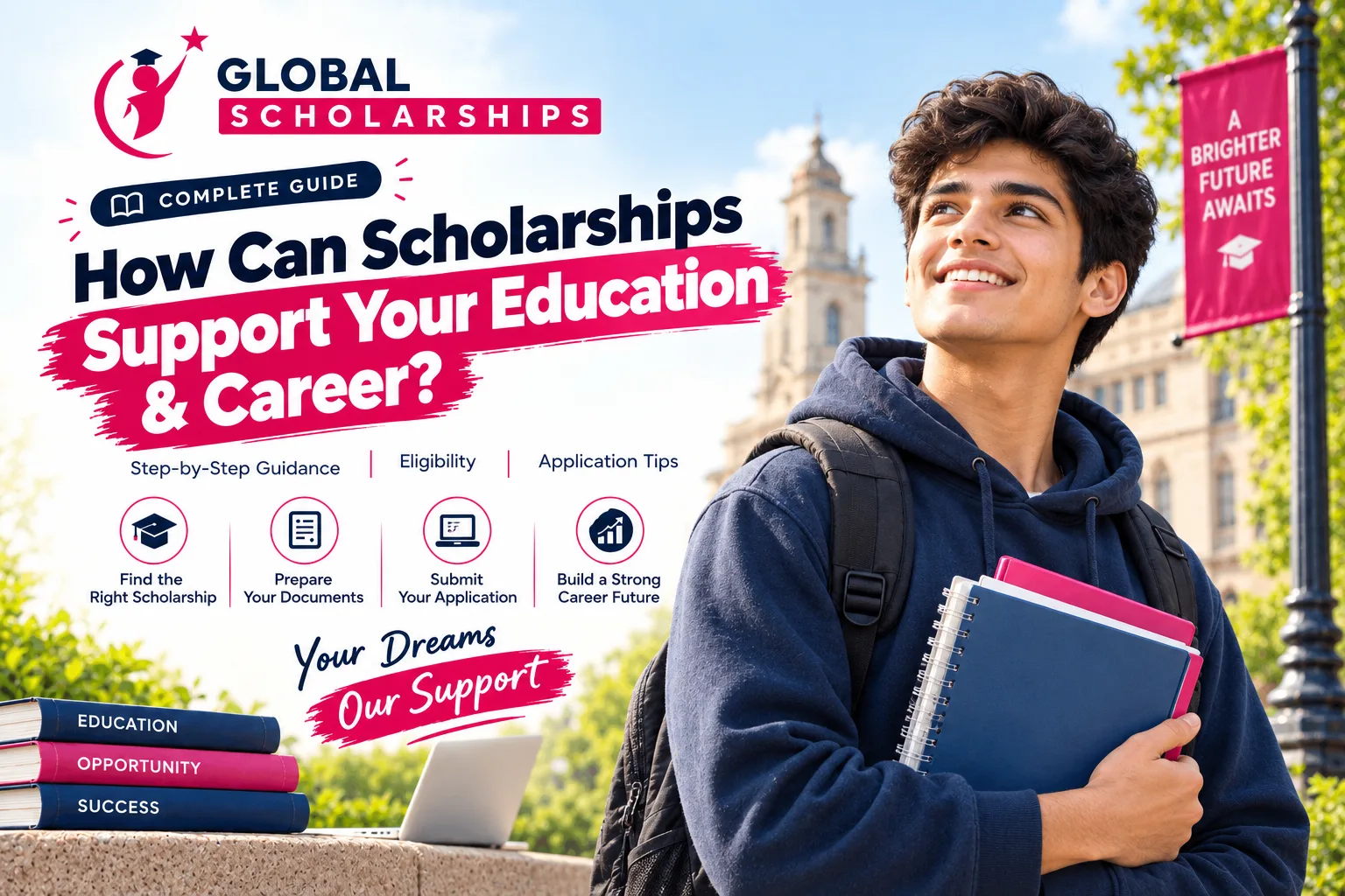 Learn how scholarships can support education and career goals through tuition assistance, financial aid, academic opportunities.